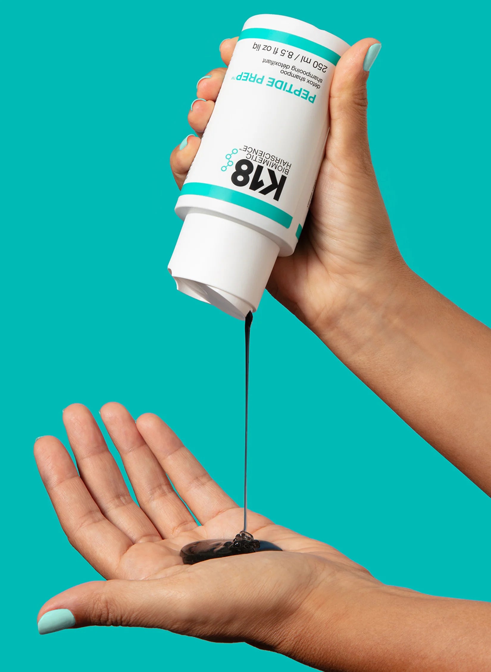 كي18 شامبو تنظيف عميق – بيبتيد بريب ديتوكس 250 مل