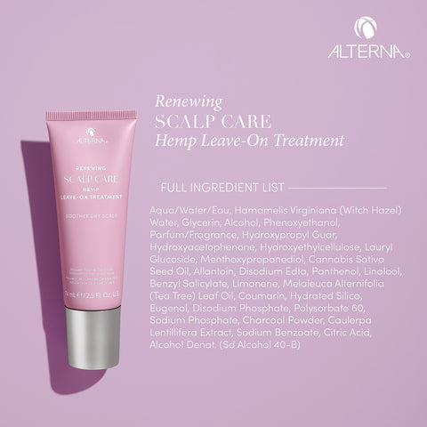 Alterna Scalp Care Hemp Leave on Treatment 100ml