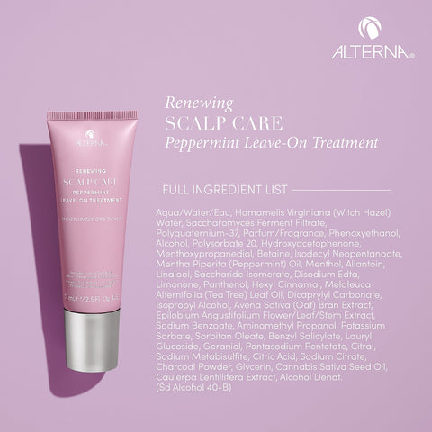 Alterna Scalp Care Peppermint Leave on Treatment 100ml