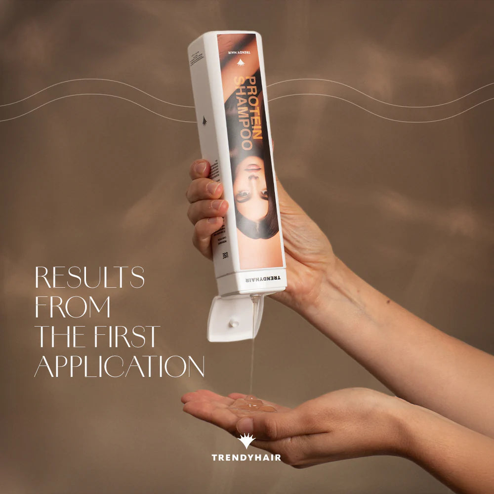 Trendy Hair Protein Shampoo Spanish Latte 300 ml