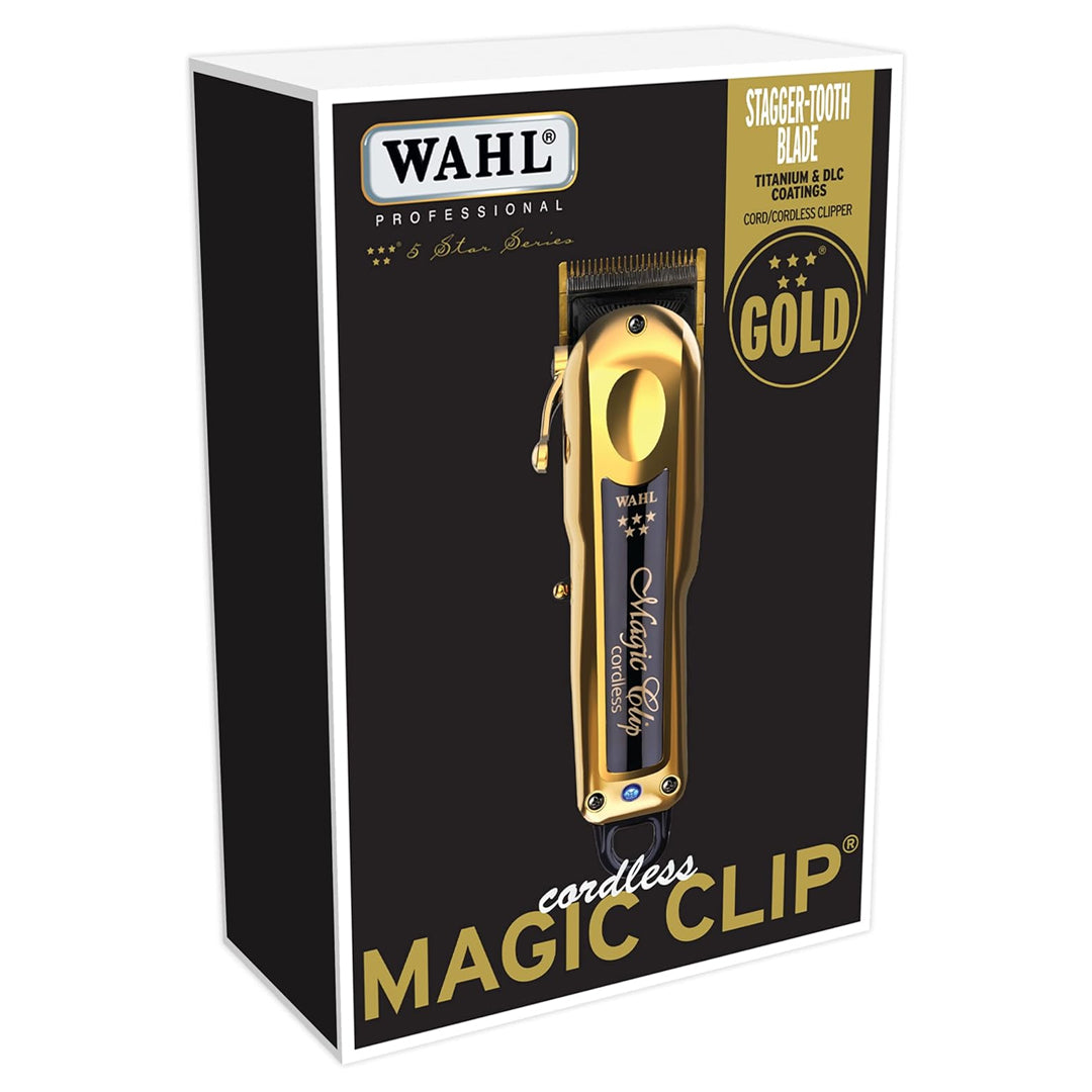 Wahl 5-Star Cordless Magic Hair Clipper Gold Edition