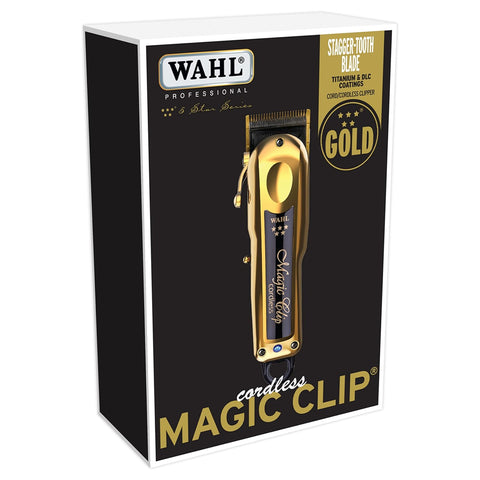 Wahl Magic Cordless Hair Clipper - Gold Edition