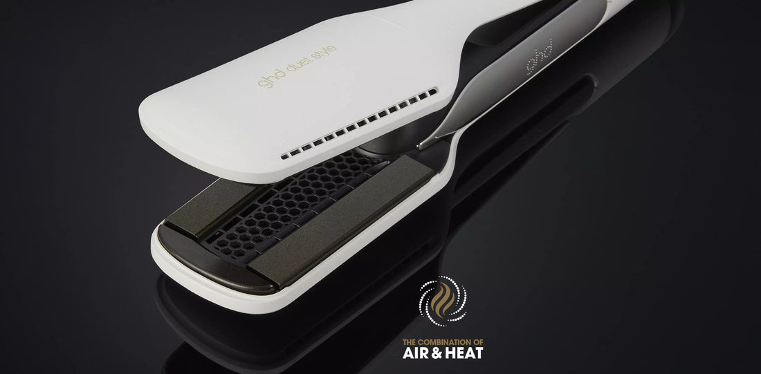 جهاز تصفيف الشعر بالهواء الساخن الاحترافي جي إتش دي ديوت ستايل 2 في 1