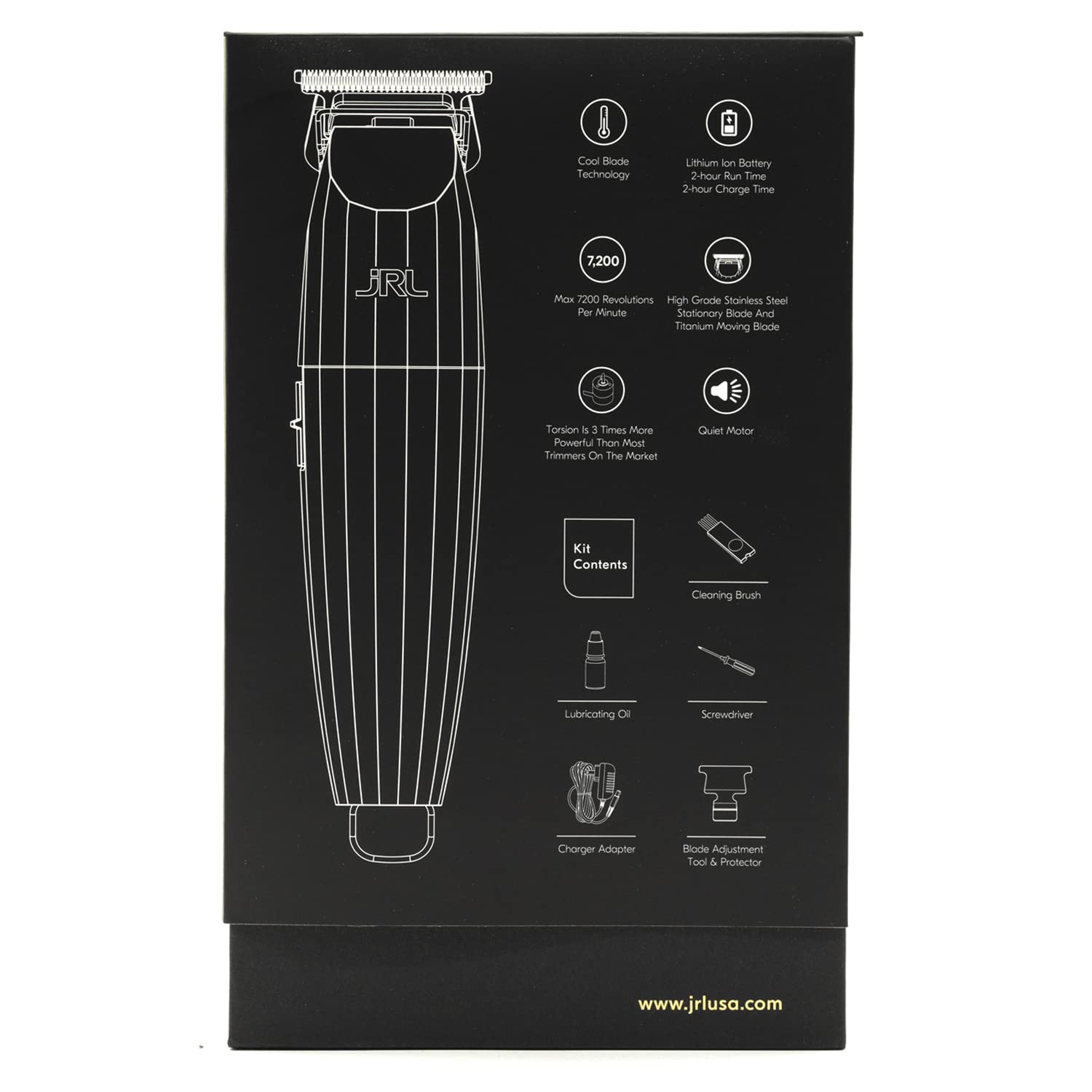 JRL Cordless Hair Clipper 2020C G