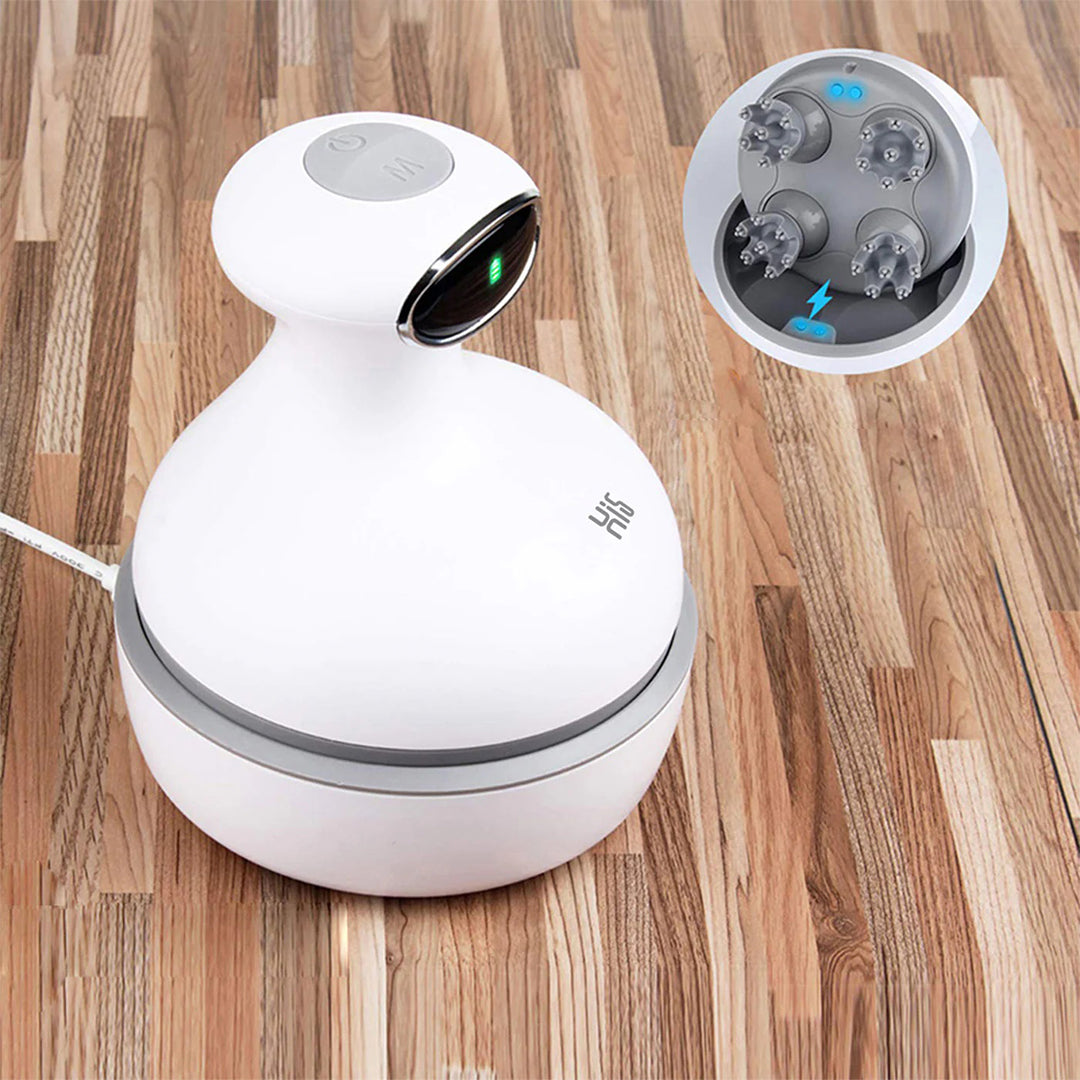 جهاز تدليك الجسم لفروة الرأس بالاهتزاز ثلاثي الأبعاد