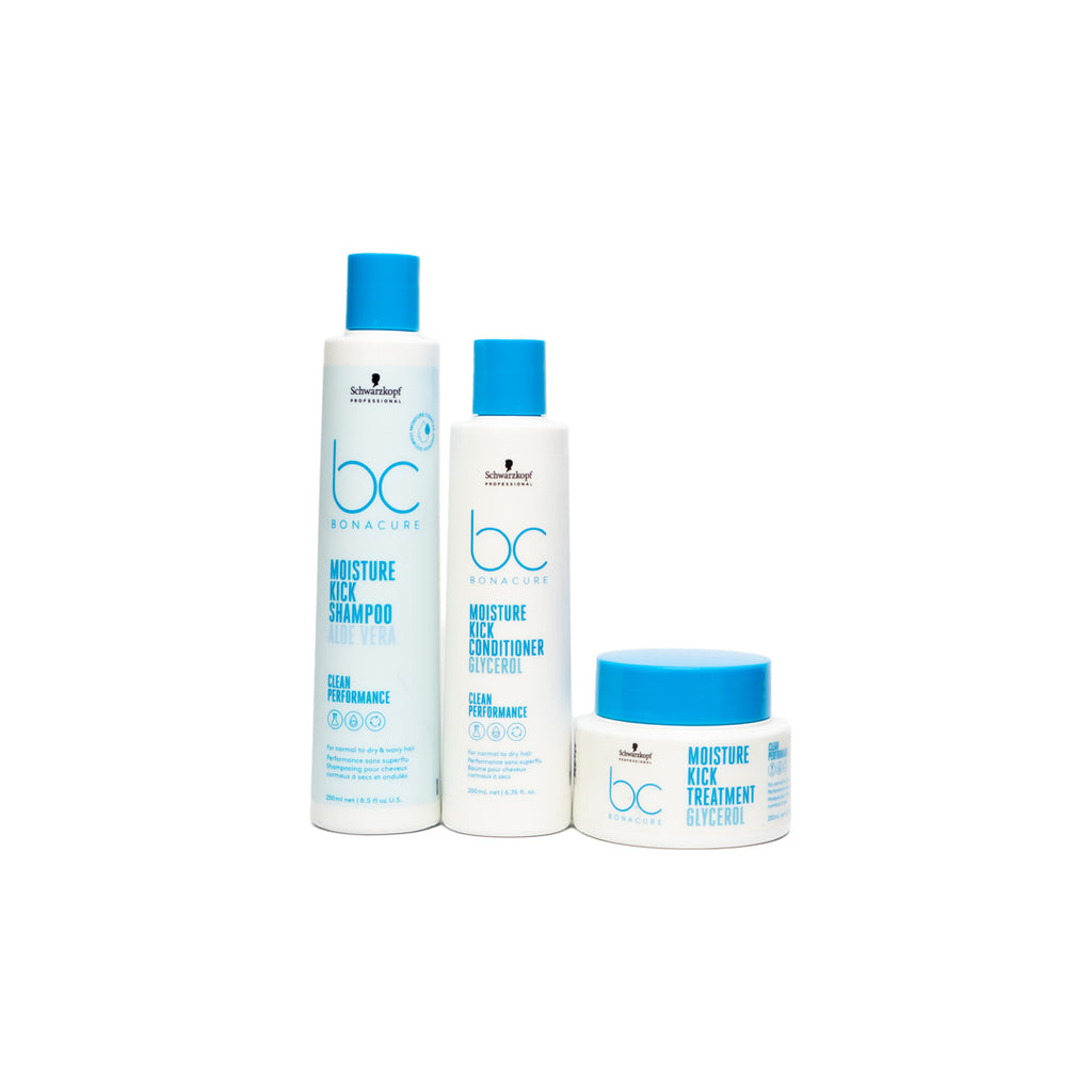 BC Bonacure Moisture Kick Kit.