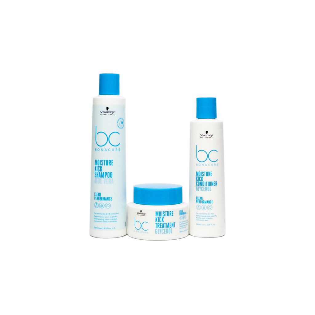 BC Bonacure Moisture Kick Kit.