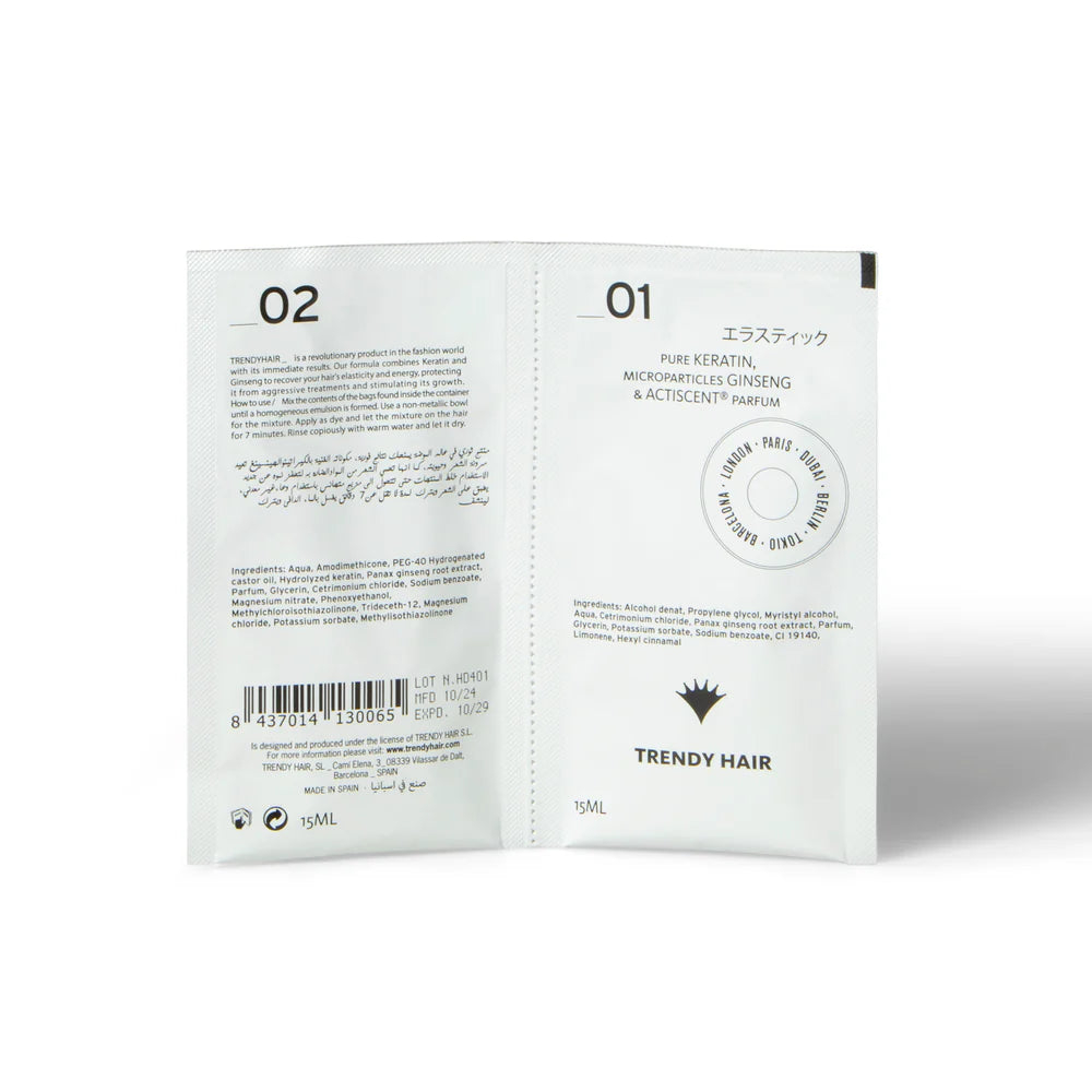 Trendy Hair Elastic Keratin Treatment 1 Pcs