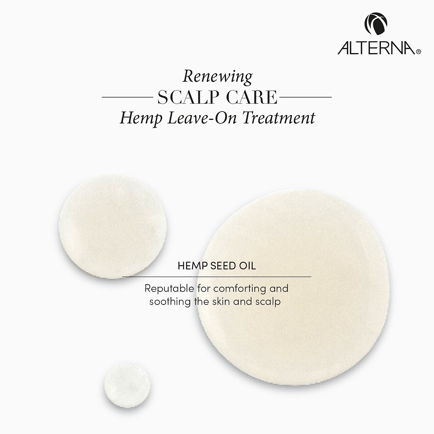 Alterna Scalp Care Hemp Leave on Treatment 100ml