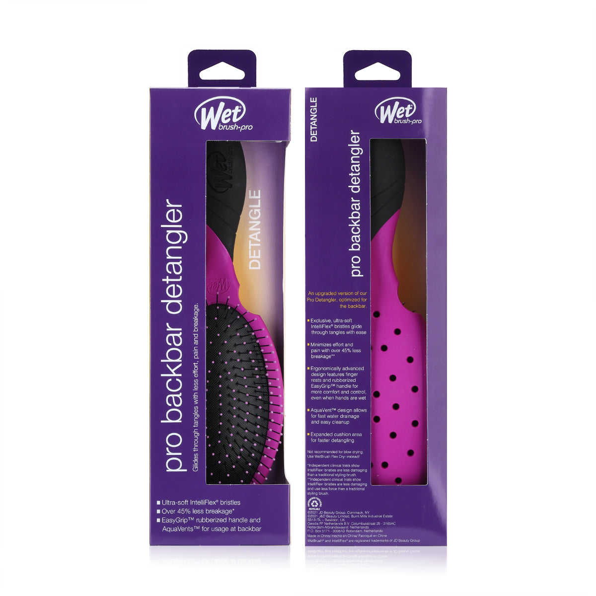 Wet Brush Backbar Detangler Purple