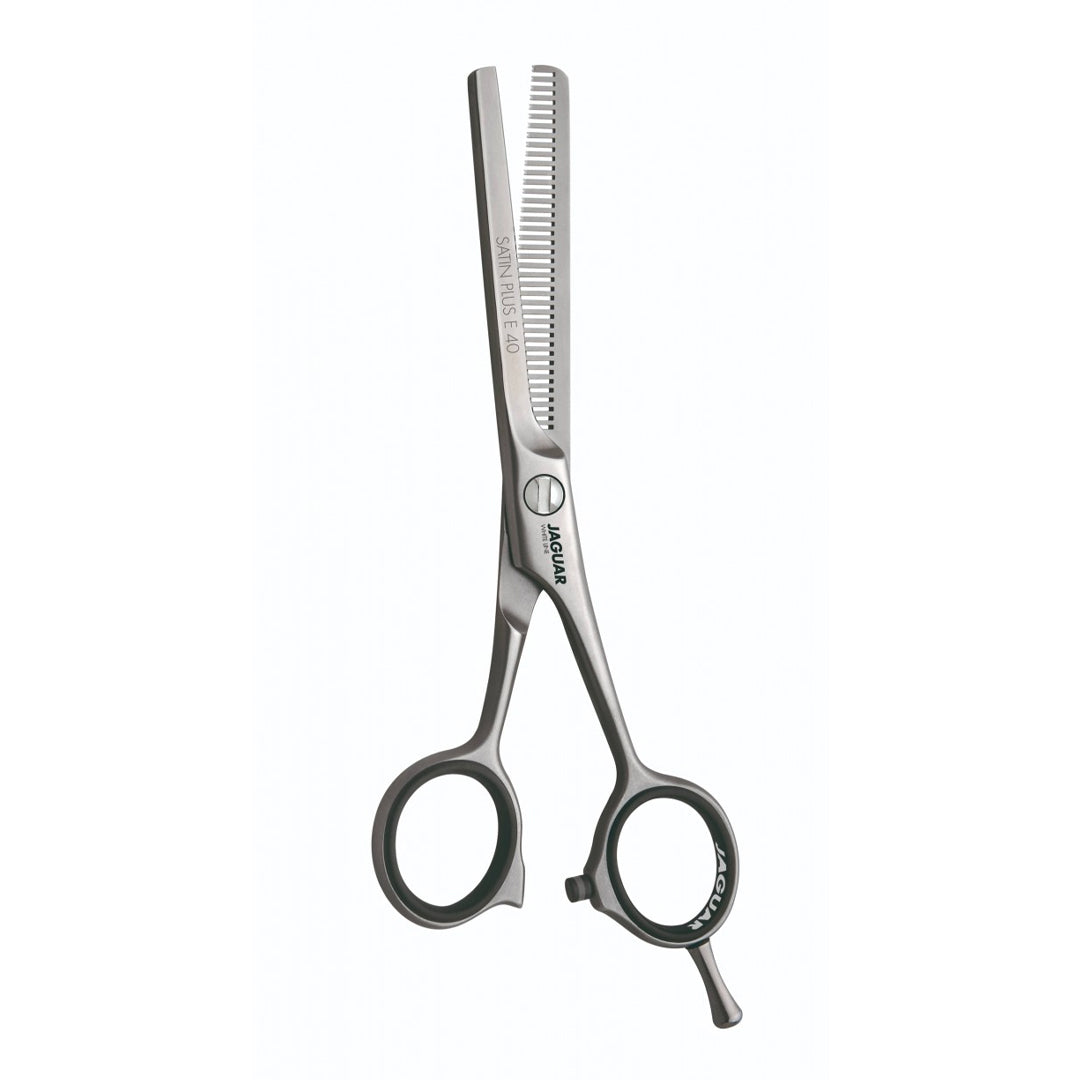 Jaguar Thinning Scissors White Line Satin