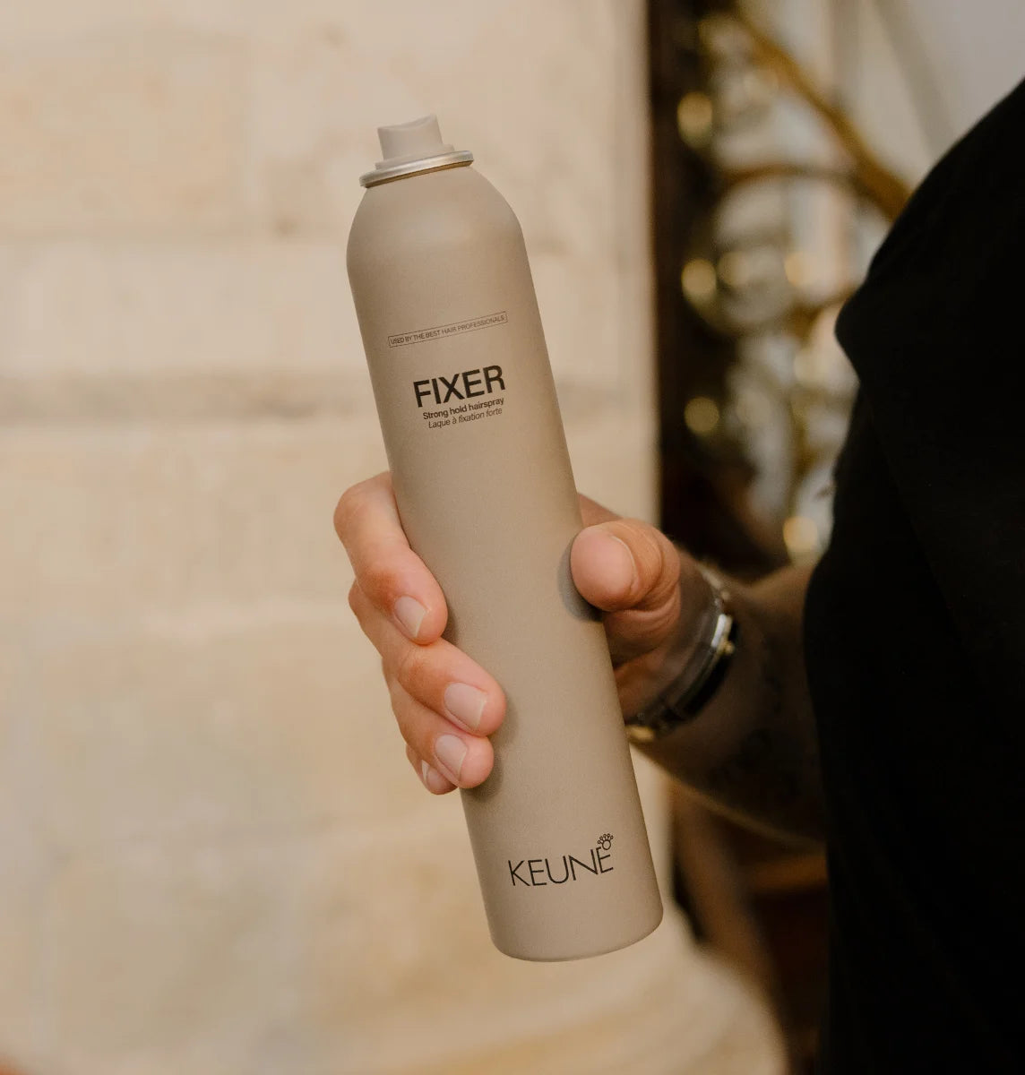 كيون ستايل فيكسر سبراي تثبيت الشعر القوي – 300 مل