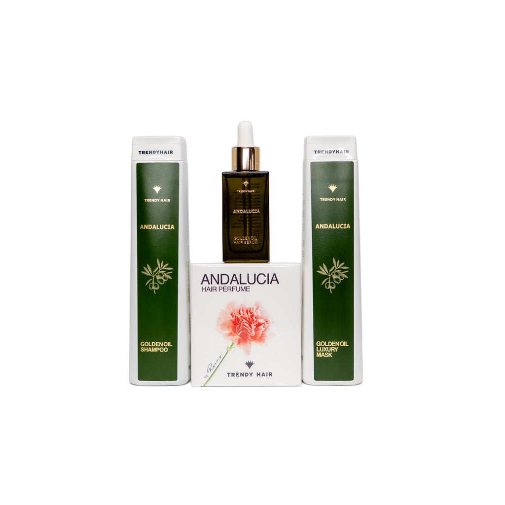 Trendy Hair Andalucia Golden Oil kit