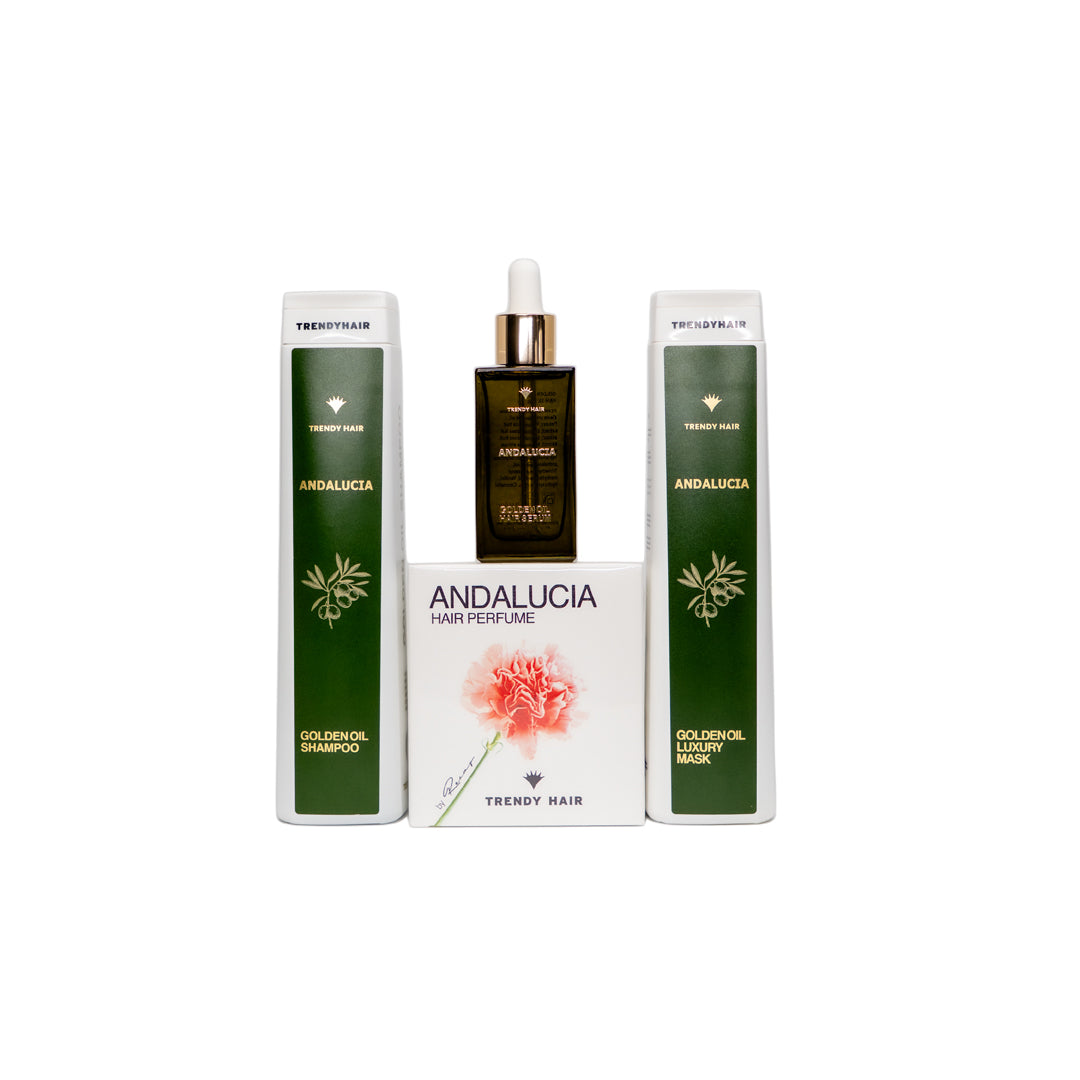 Trendy Hair Andalucia Golden Oil kit