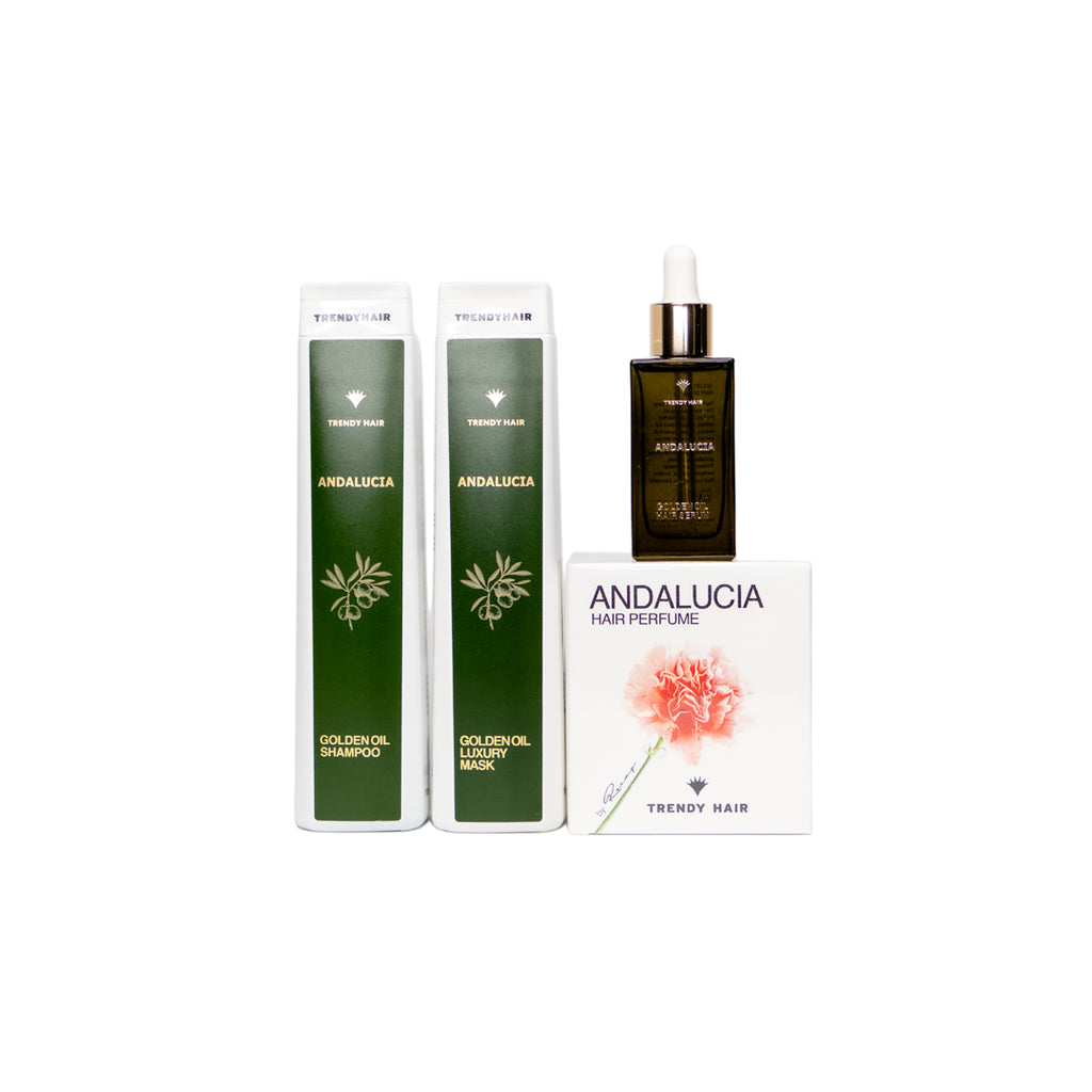 Trendy Hair Andalucia Golden Oil kit
