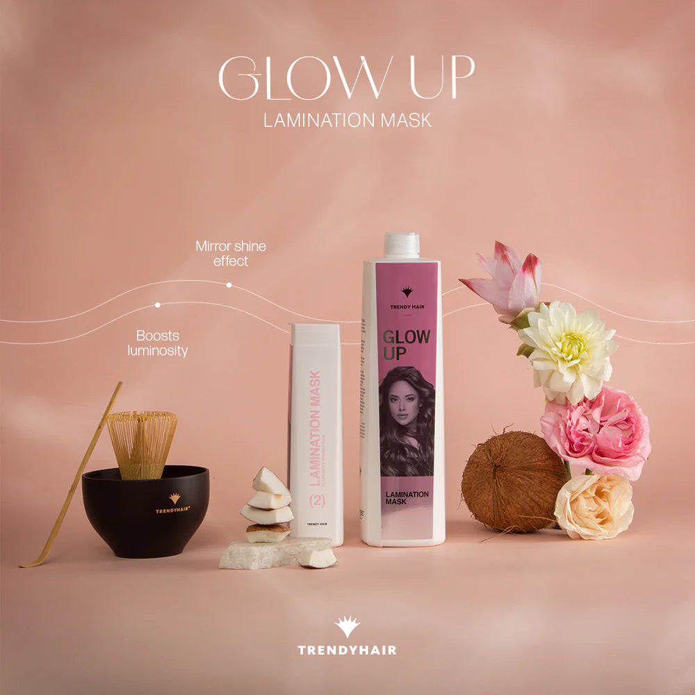 Trendy Hair Glow Up Lamination Mask 300 ml